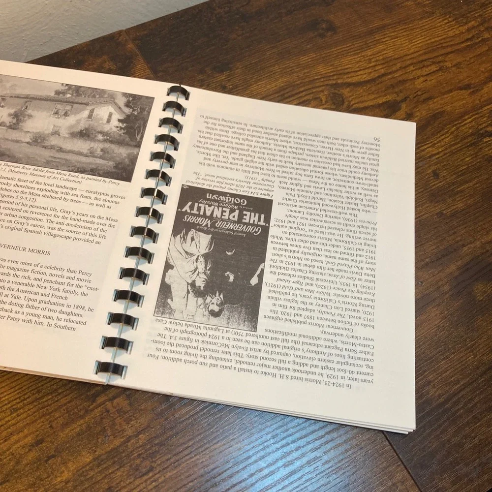 The Monterey Mesa Oldest Neighborhood in California Burton-Carvajal History Book